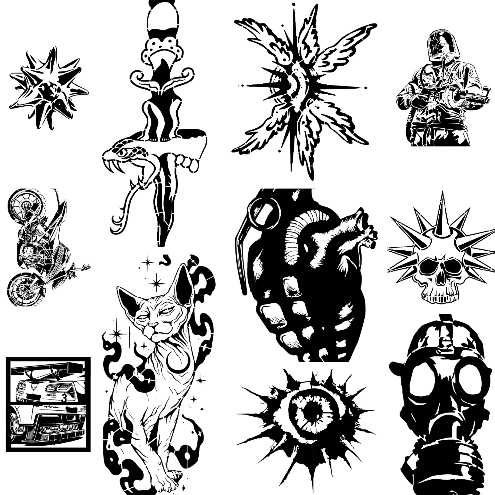 Stencil design pack 3